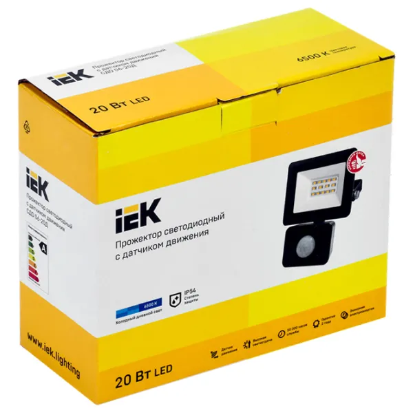 Прожекторы IEK СДО 06-20Д Белый / 1600 лм photo 2 Прожекторы IEK СДО 06-20Д Белый / 1600 лм photo 2