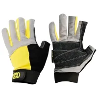 Mănuși pentru bărbați Kong Alex Gloves Black-Yellow