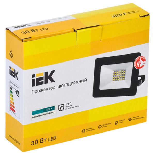 Прожекторы IEK СДО 06-30 Белый / 2400 Lm photo 3 Прожекторы IEK СДО 06-30 Белый / 2400 Lm photo 3