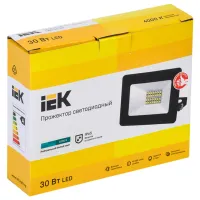 Proiector LED IEK СДО 06-30 White / 2400 Lm photo 3
