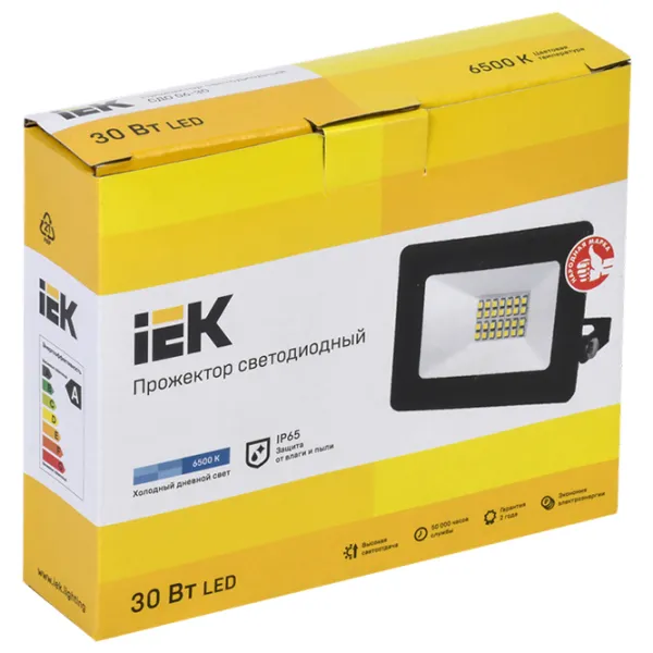 Proiector LED IEK СДО 06-30 White / 2400 Lm photo 2 Proiector LED IEK СДО 06-30 White / 2400 Lm photo 2