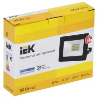 Proiector LED IEK СДО 06-30 White / 2400 Lm photo 2