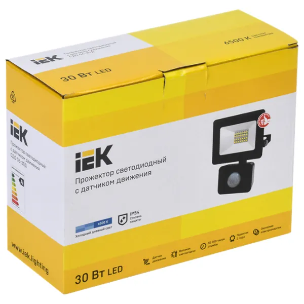 Прожекторы IEK СДО 06-30Д Белый / 2400 Lm photo 3 Прожекторы IEK СДО 06-30Д Белый / 2400 Lm photo 3