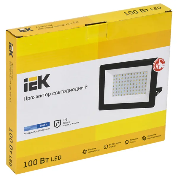 Прожекторы IEK СДО 06-100 Белый / 8000 лм photo 3 Прожекторы IEK СДО 06-100 Белый / 8000 лм photo 3