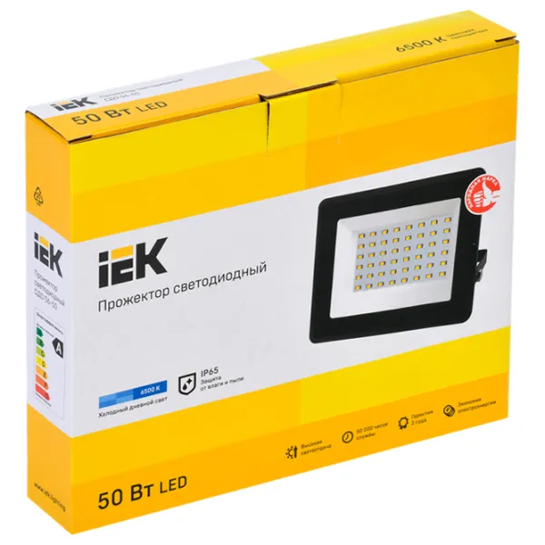 Proiector LED IEK СДО 06-50 White / 4000 Lm photo 3 Proiector LED IEK СДО 06-50 White / 4000 Lm photo 3