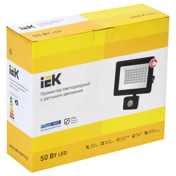 Proiector LED IEK СДО 06-50Д White / 4000 Lm photo 3 Proiector LED IEK СДО 06-50Д White / 4000 Lm photo 3