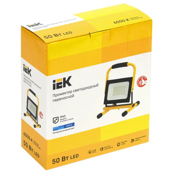 Прожекторы IEK СДО 06-50П Белый / 4000 Lm photo 3 Прожекторы IEK СДО 06-50П Белый / 4000 Lm photo 3