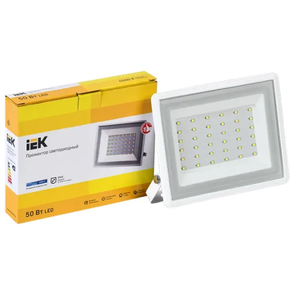 Прожекторы IEK СДО 06-50 Белый / 4000 Lm photo 5 Прожекторы IEK СДО 06-50 Белый / 4000 Lm photo 5