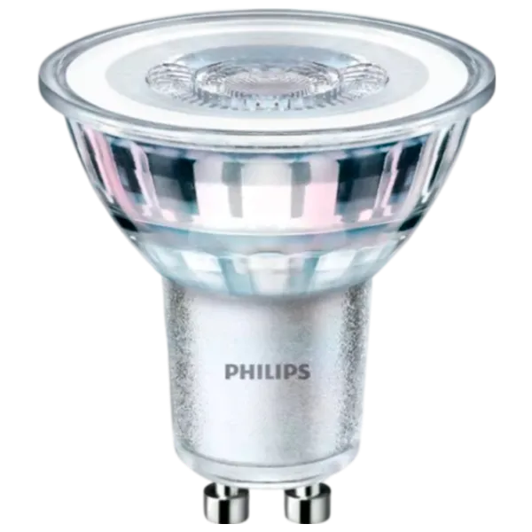 Bec LED Philips CorePro LEDlustre 929001218302 GU10 / 4.6 W / 6500 K / 390lm / White photo 1 Bec LED Philips CorePro LEDlustre 929001218302 GU10 / 4.6 W / 6500 K / 390lm / White photo 1