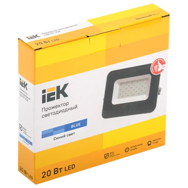 Прожекторы IEK СДО 07-20B Белый / 200 lm photo 3 Прожекторы IEK СДО 07-20B Белый / 200 lm photo 3