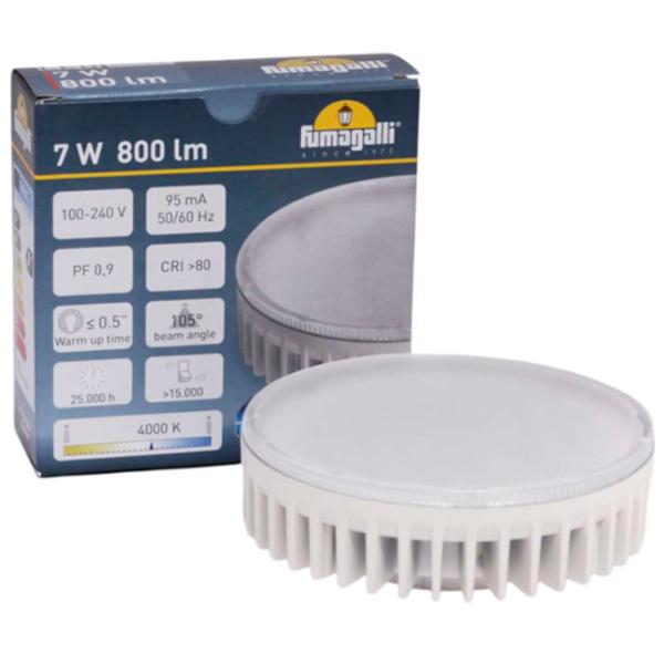 Bec LED Fumagalli H2LEDG53  GX53 / 20 W / 4000 K / 800lm / White photo 3