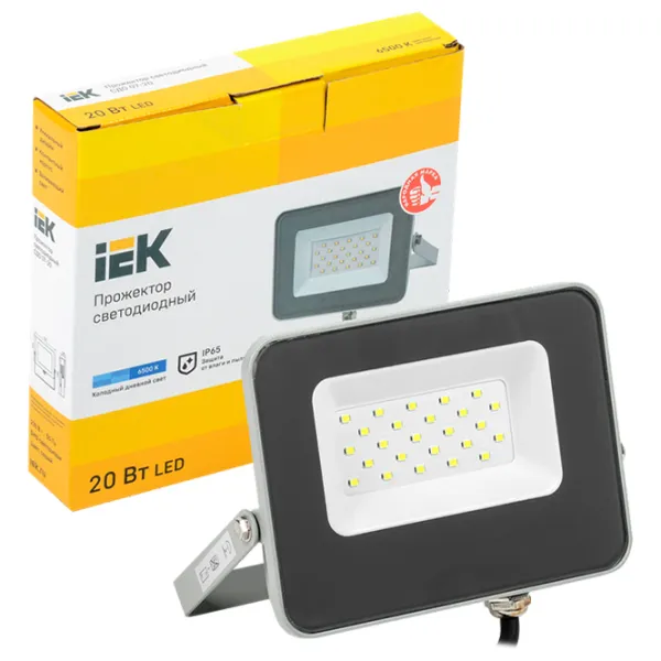 Proiector LED IEK СДО 07-20 White / 1800 lm photo 2 Proiector LED IEK СДО 07-20 White / 1800 lm photo 2