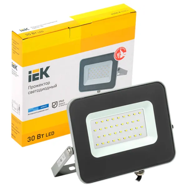 Прожекторы IEK СДО 07-30 Белый / 2700 Lm photo 3 Прожекторы IEK СДО 07-30 Белый / 2700 Lm photo 3