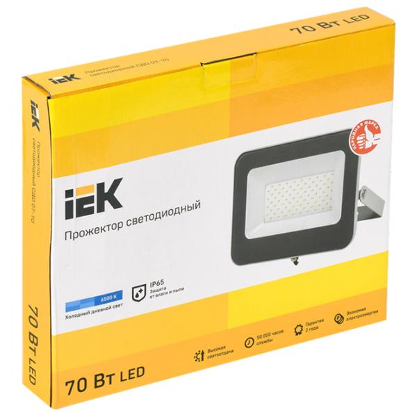 Proiector LED IEK СДО 07-70 White / 6300 lm photo 3