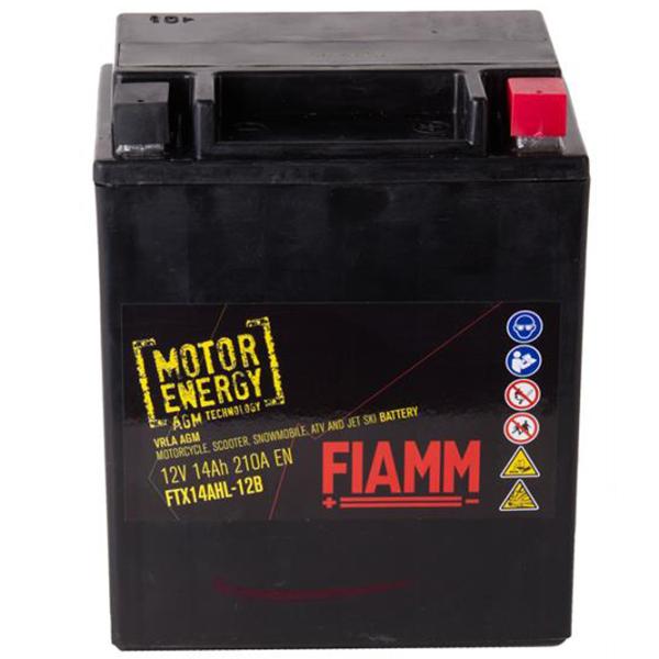 Acumulator moto Fiamm FTX14AHL 180A / 14 Ah  photo 1