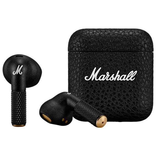 Наушники Marshall Minor IV Золотой Черный Беспроводные/ Персональный photo 1
