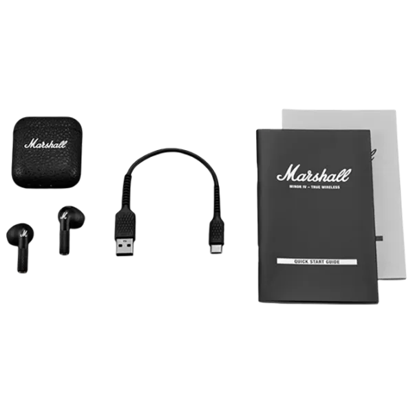 Наушники Marshall Minor IV Золотой Черный Беспроводные/ Персональный photo 5