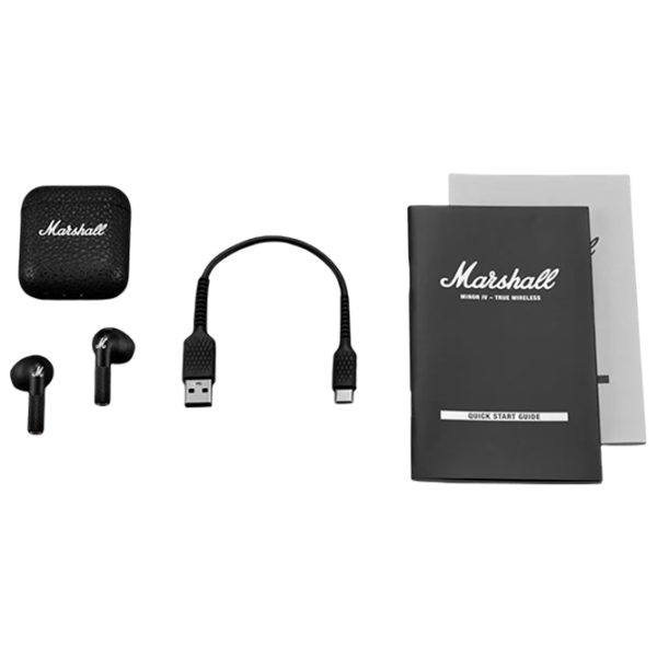 Наушники Marshall Minor IV Золотой Черный Беспроводные/ Персональный photo 5