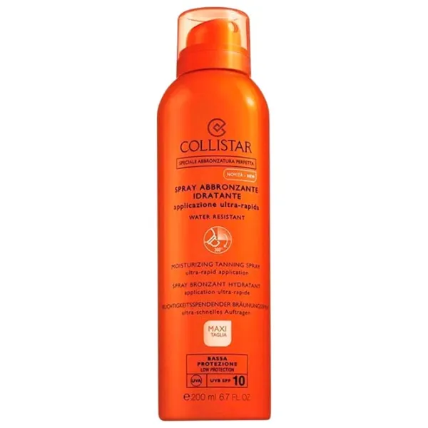 Spray pentru corp pentru femei Collistar Moisturizing Tanning Spray 0.2l /  photo 1