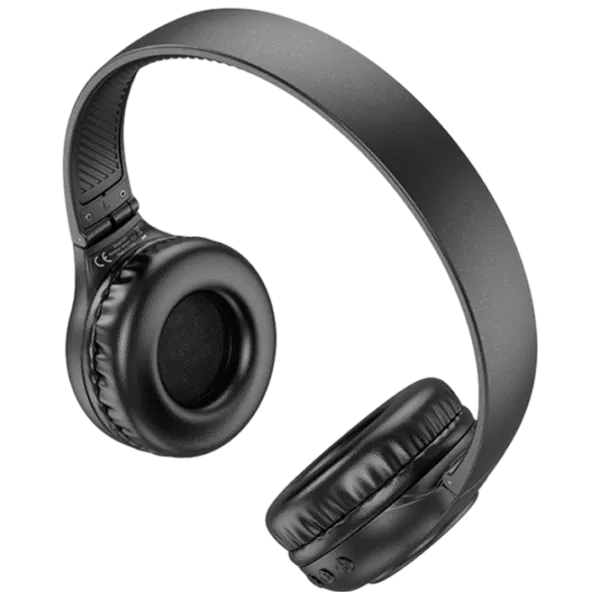 Căști Hoco W41 Silver Black Fără fir/ Personal photo 2 Căști Hoco W41 Silver Black Fără fir/ Personal photo 2