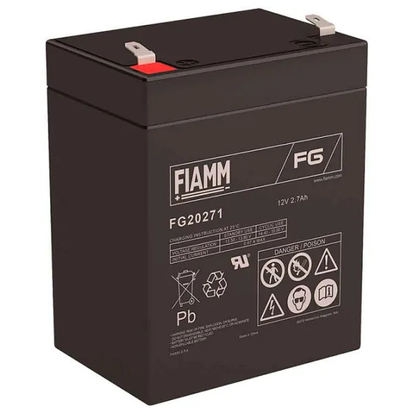 Аккумулятор для мотоцикла Fiamm FG20271   / 2.7 Ач  photo 1