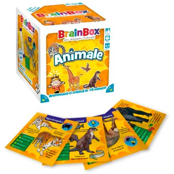 Joc educativ BrainBox Animals 4+/ Dezvoltare photo 2