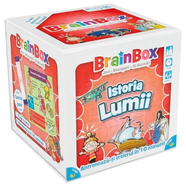 Развивающий набор BrainBox World History 5+/ Развитие photo 1 Развивающий набор BrainBox World History 5+/ Развитие photo 1