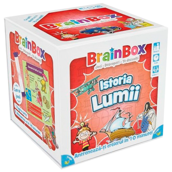 Развивающий набор BrainBox World History 5+/ Развитие photo 1 Развивающий набор BrainBox World History 5+/ Развитие photo 1