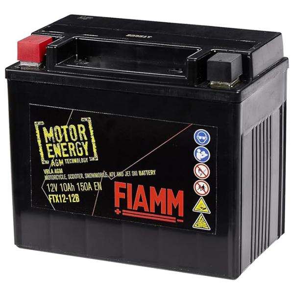 Аккумулятор для мотоцикла Fiamm FTX12-12B 150A / 10 Ач  photo 1