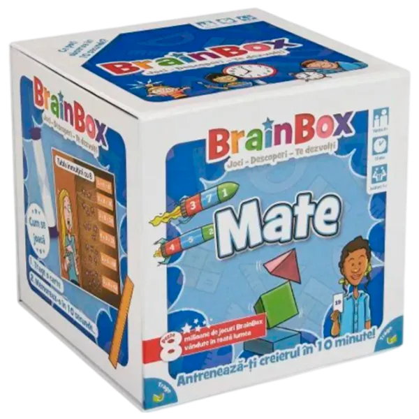 Joc educativ BrainBox Maths 5+/ Dezvoltare photo 1 Joc educativ BrainBox Maths 5+/ Dezvoltare photo 1