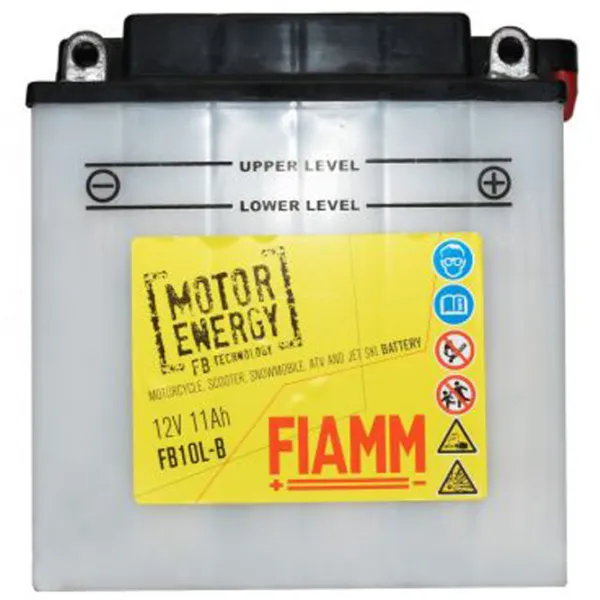 Аккумулятор для мотоцикла Fiamm FB10L-B 100A / 11 Ач  photo 1