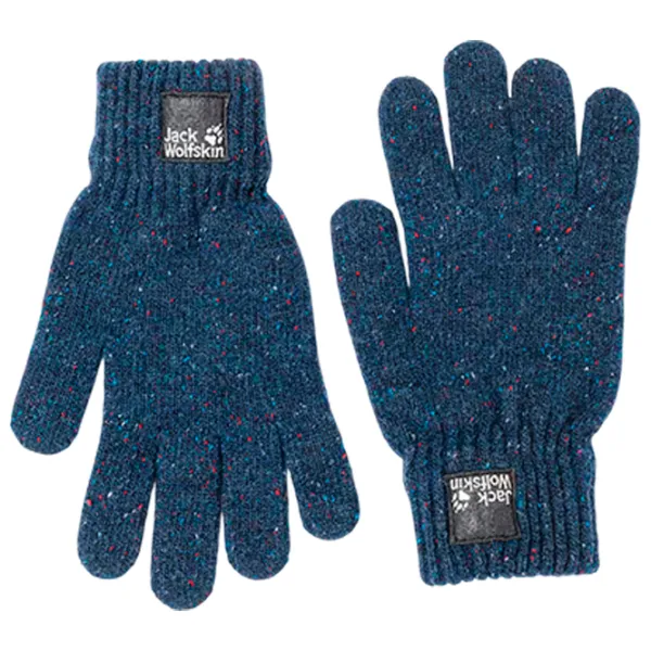 Перчатки для мужчин Jack Wolfskin Nature Knit Glove Синий photo 1