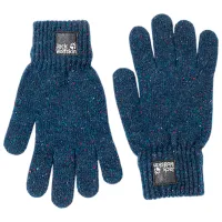 Mănuși pentru bărbați Jack Wolfskin Nature Knit Glove Blue