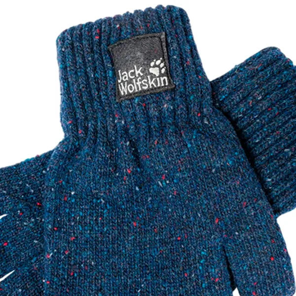 Перчатки для мужчин Jack Wolfskin Nature Knit Glove Синий photo 2