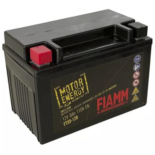 Аккумулятор для мотоцикла Fiamm FTX9A-12B 110A / 8 Ач  photo 1