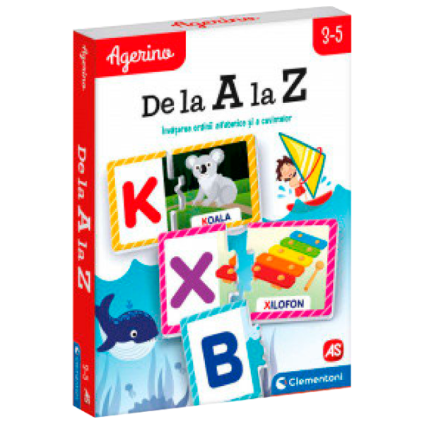 Настольная игра Clementoni De La A La Z 3+/ Развитие photo 1