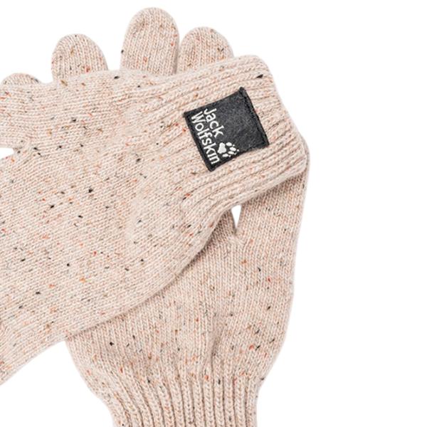 Перчатки для мужчин Jack Wolfskin Nature Knit Glove Бежевый photo 2