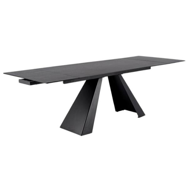 Кухонный стол раскладной Signal Salvadore 160 Керамика/ Marble Gray photo 1 Кухонный стол раскладной Signal Salvadore 160 Керамика/ Marble Gray photo 1
