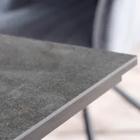 Masă de bucătărie extensibilă Signal Salvadore 160 Ceramică/ Marble Gray photo 5