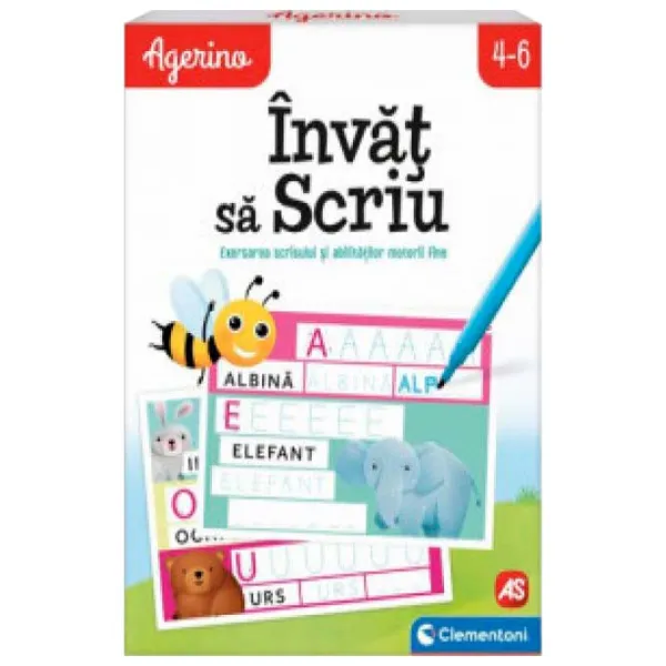 Joc de masă Agerino Învăț să scriu 4+/ Dezvoltare photo 1 Joc de masă Agerino Învăț să scriu 4+/ Dezvoltare photo 1