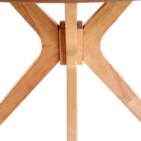 Masă de bucătărie Halmar Nicolas MDF/ Natural Oak photo 4