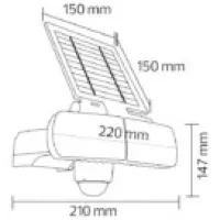 Proiector LED Horoz ARMOR-8 White / 600 lm photo 3