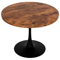 Masă de bucătărie Mebel Elite Lino 100 MDF/ Rustic Oak photo 3