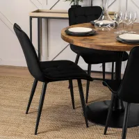 Masă de bucătărie Mebel Elite Lino 100 MDF/ Rustic Oak photo 6