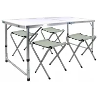 Набор мебели для террасы GardenLine OXE8211 Металл / Пластик / Ткань / Серый