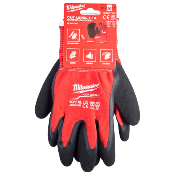 Mănuși de protecție Milwaukee 4932471345 Poliester / Red photo 1