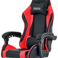 Scaun Gaming Xenos Numa Red Black photo 4
