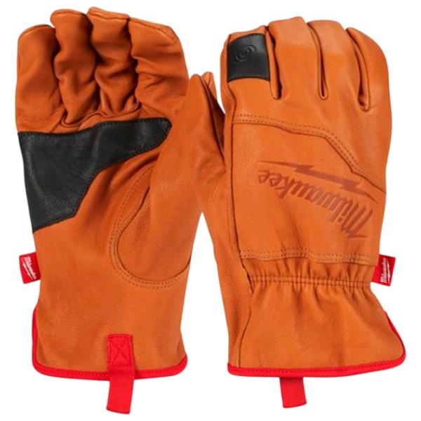Mănuși de protecție Milwaukee 4932478126 Piele / Light Brown photo 1