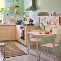 Masă de bucătărie Ikea Melltorp PAL/ White photo 3