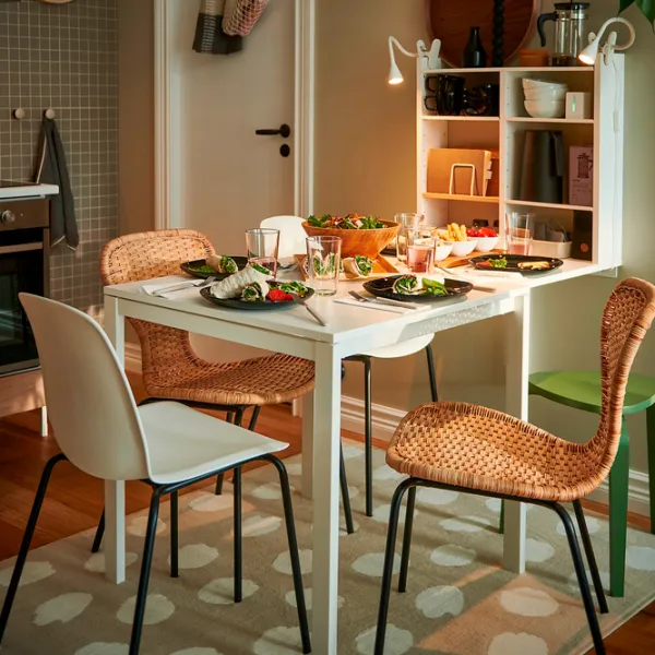 Кухонный стол Ikea Melltorp ДСП/ Белый photo 4